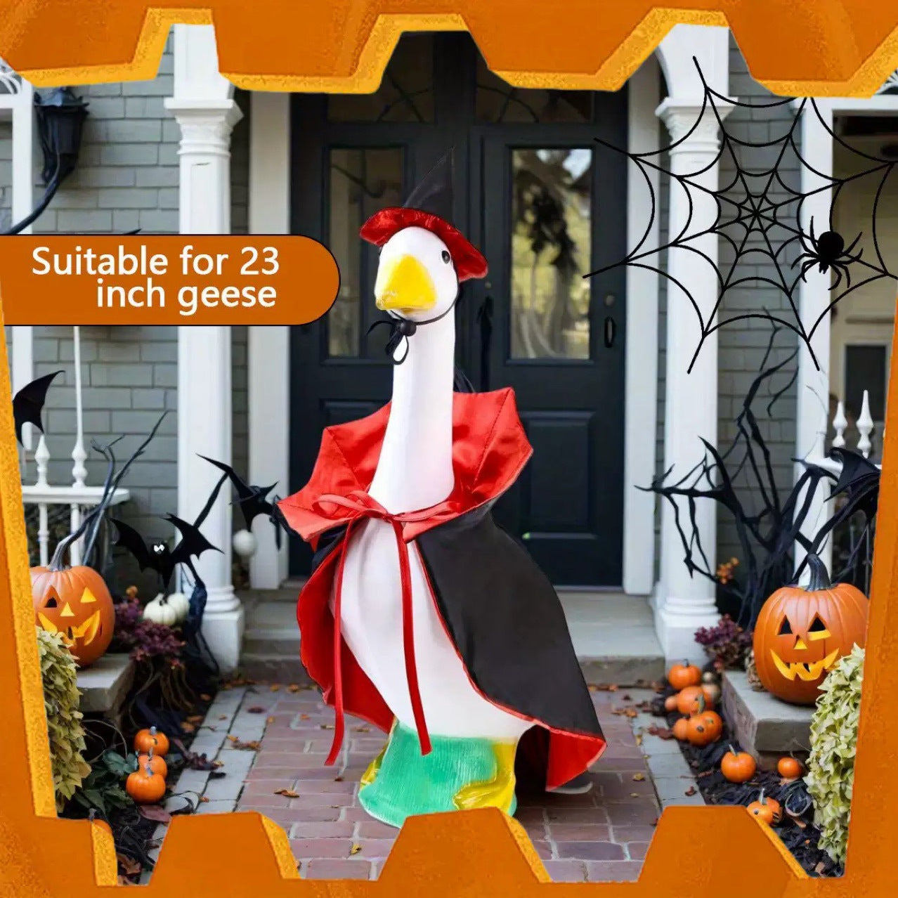 White Goose Resin Statue for Garden Decoration