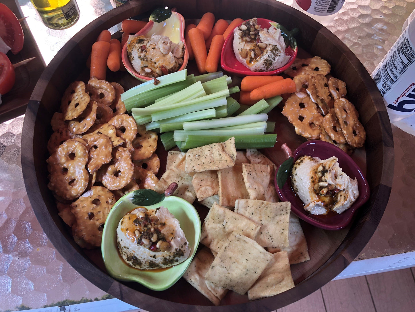 Round Serving Tray