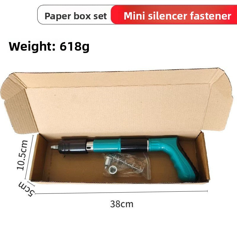 Adjustable Manual Nail Gun with Silencer