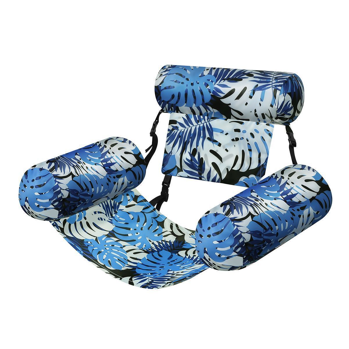 Inflatable pool lounge chair