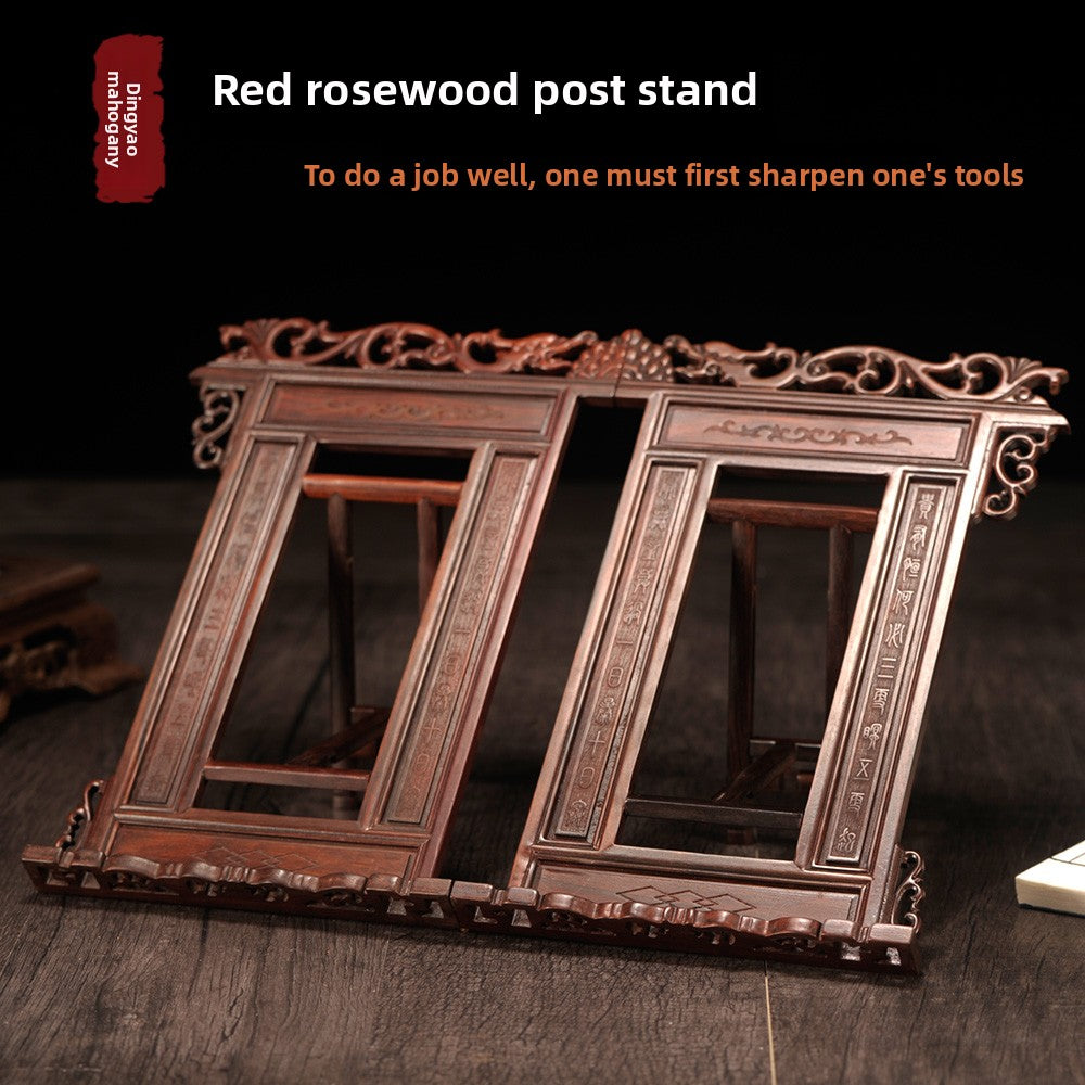 Solid Wood Adjustable Book Holder