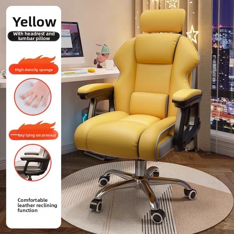 Ergonomic Office Chair with Adjustable Lumbar Support
