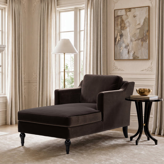 Josephine 60" Upholstered Chaise Lounge - Deep
