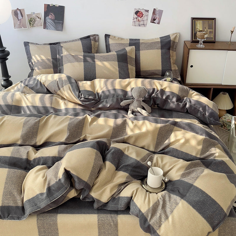 Pure cotton bed set of four pieces