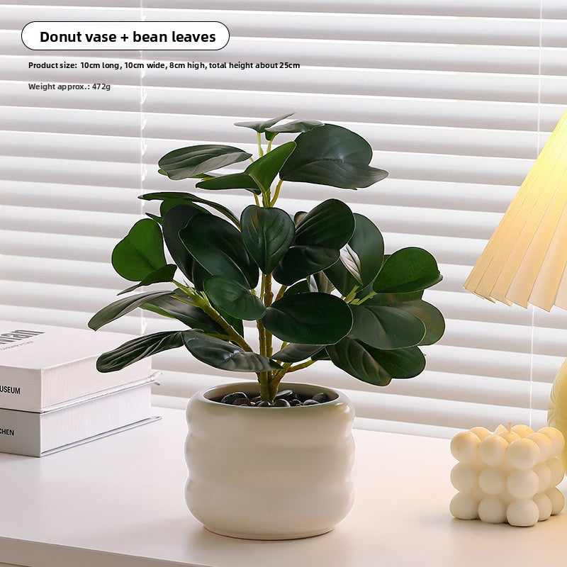 Small pot plant ornaments