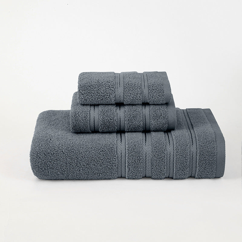 Pure Cotton Satin Edge Bath Towel