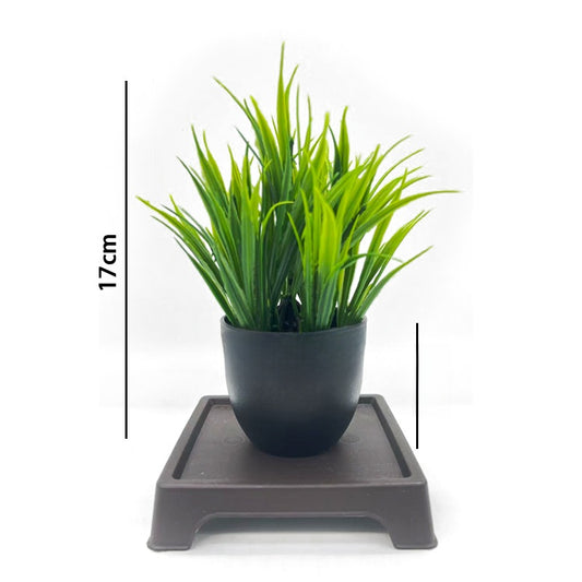 Small Plastic Potted Eucalyptus Artificial Plants