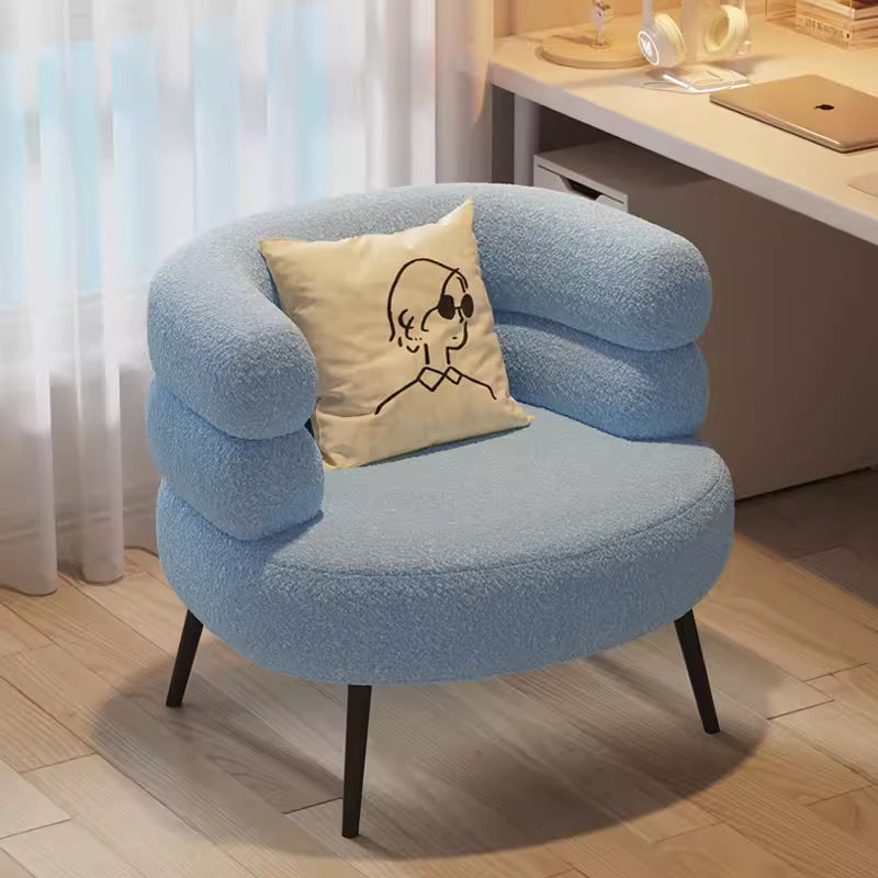 Nordic Velvet Single Sofa Chair