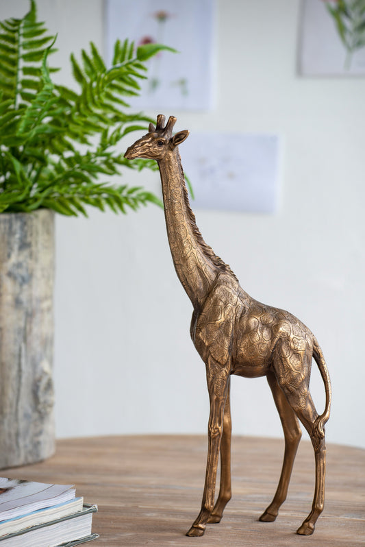Giraffe Statuette - Animal Statue Decor