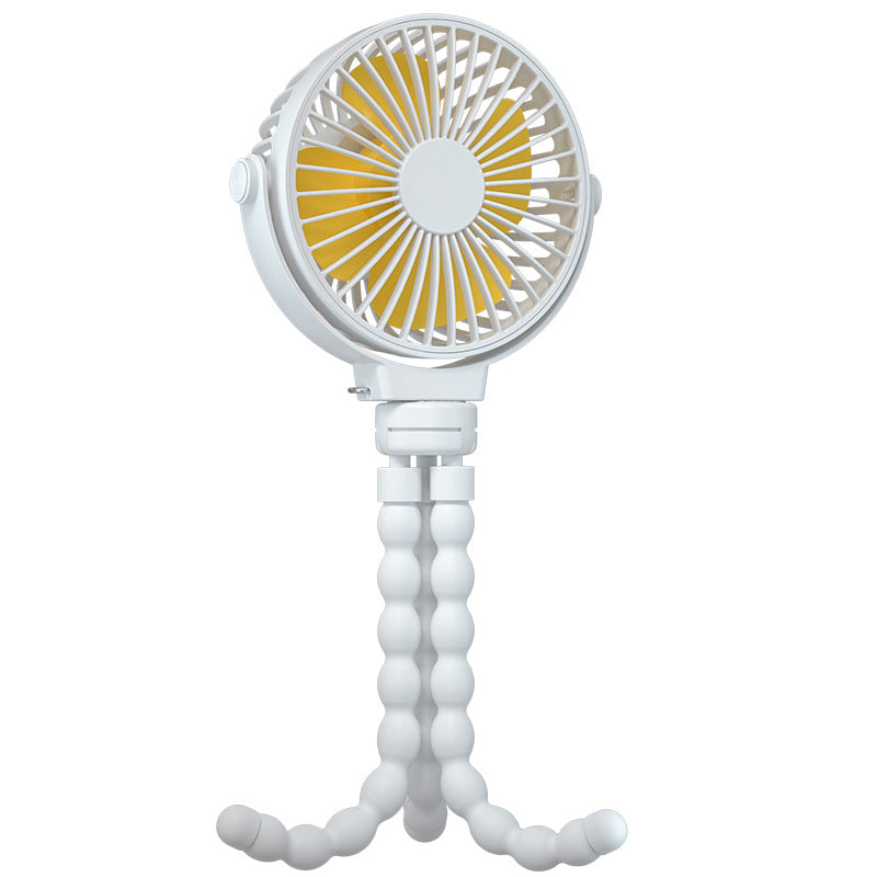 Mini USB Rechargeable Octopus Clip Fan