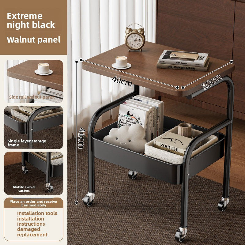 Movable Multi-Tier Storage Cart with Wheels