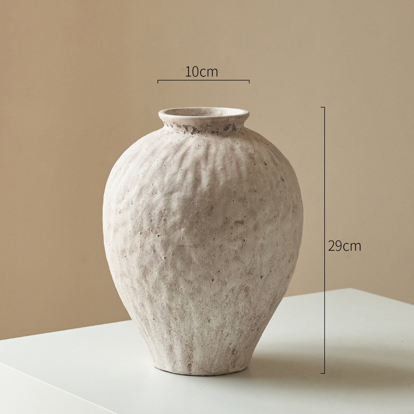 Ceramic Vase with Artificial Sophora Flower
