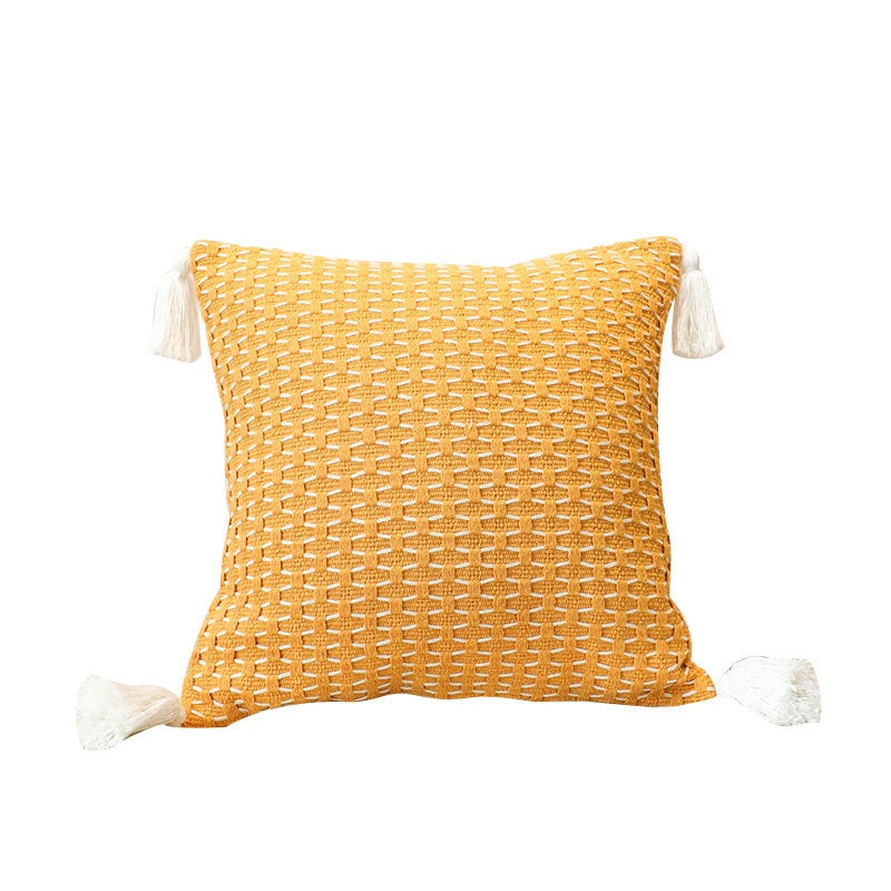 Minimalist Wabi-Sabi Style Decorative Throw Pillow