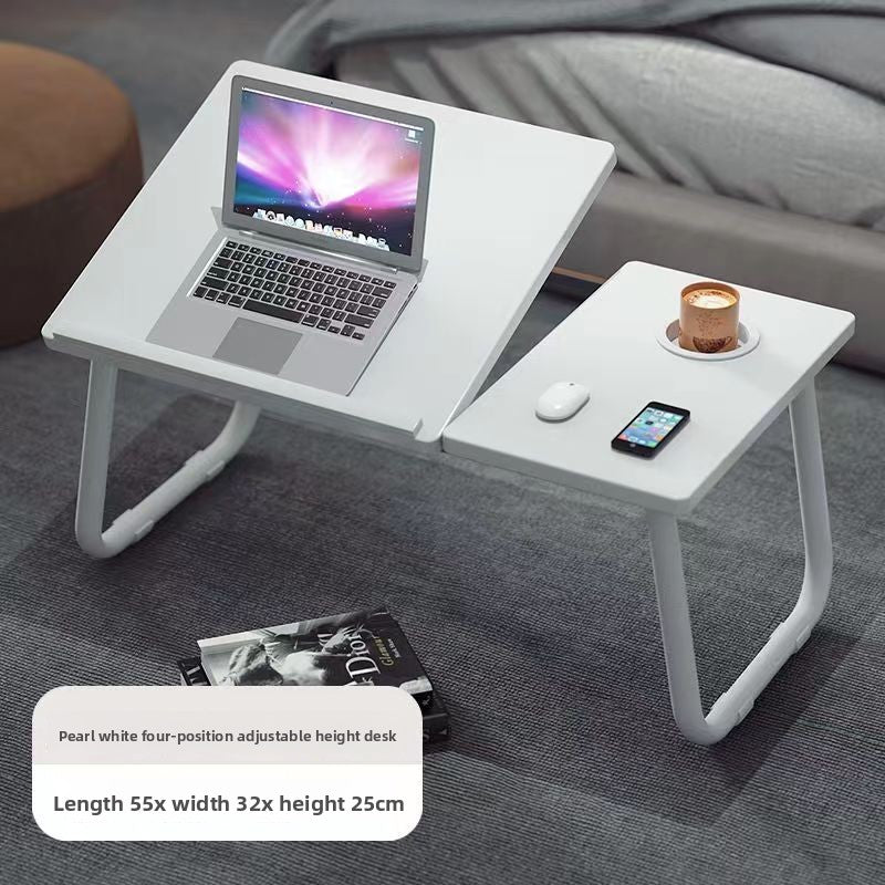 Adjustable Laptop Desk with Cup Holder