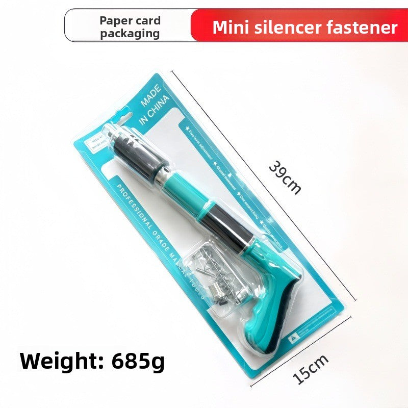 Adjustable Manual Nail Gun with Silencer