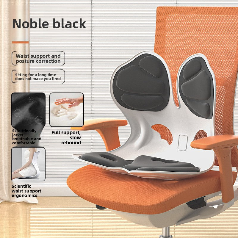 Ergonomic Memory Foam Lumbar Support Cushion