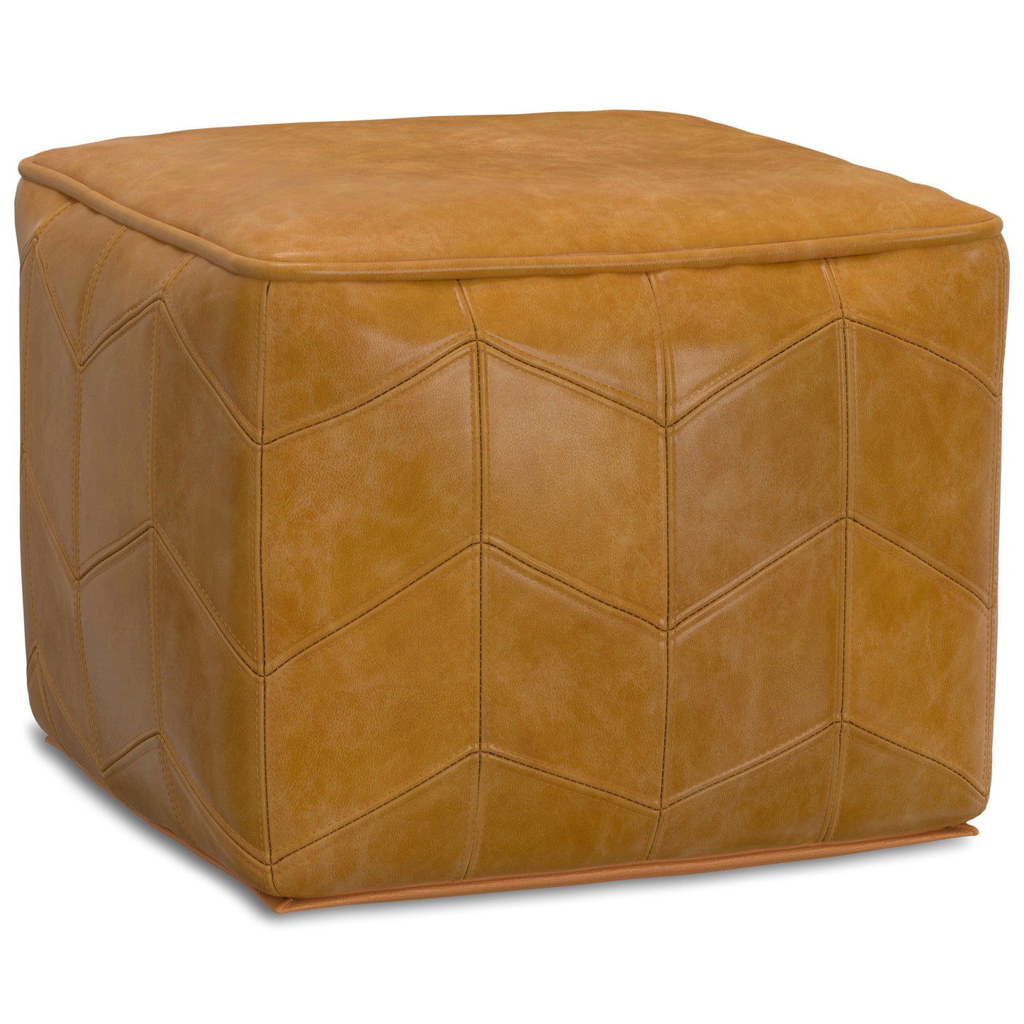 Morden 18 Inch Wide Square Pouf
