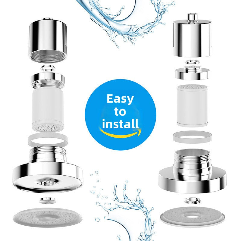Multi-Layer Filter Rain Shower Head