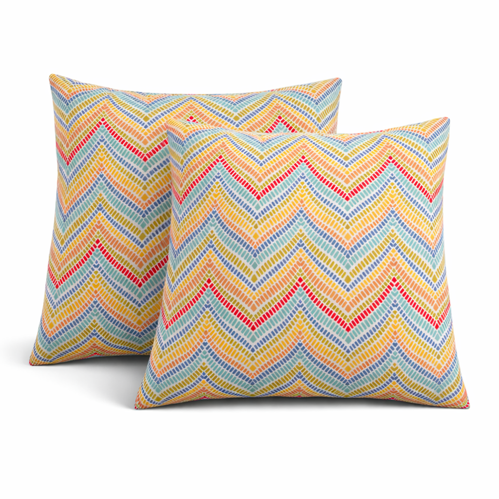 2 Pack Outdoor Throw Pillows