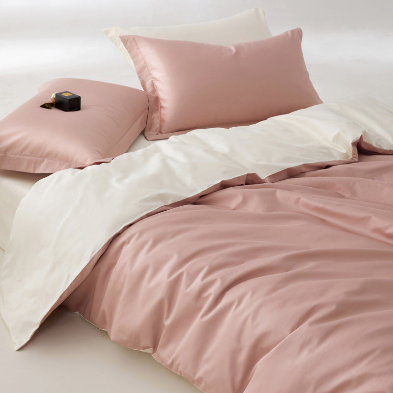 Luxury 60-count Satin Long-staple Cotton Bedding Set