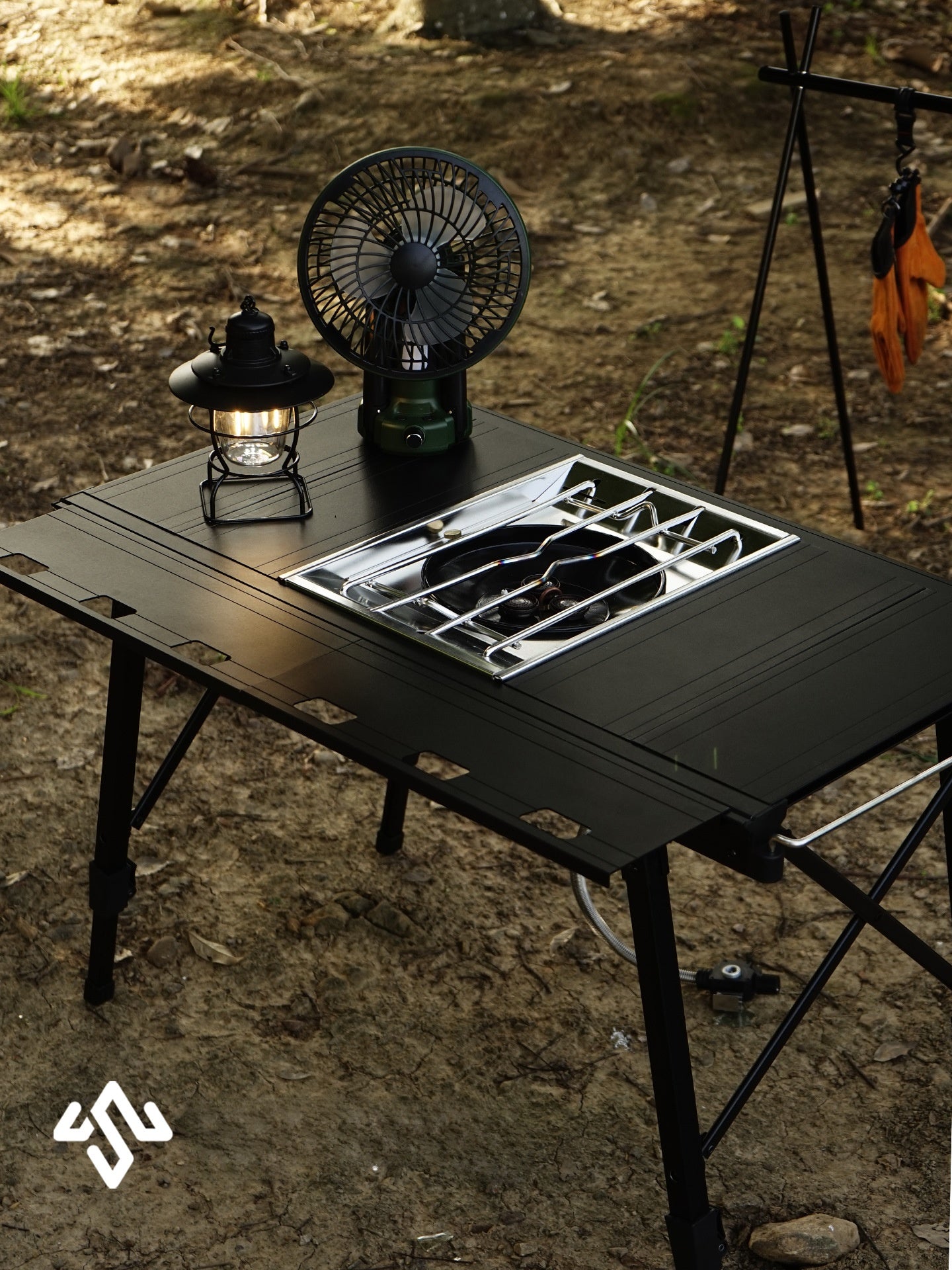 Adjustable Aluminum Outdoor Folding Table