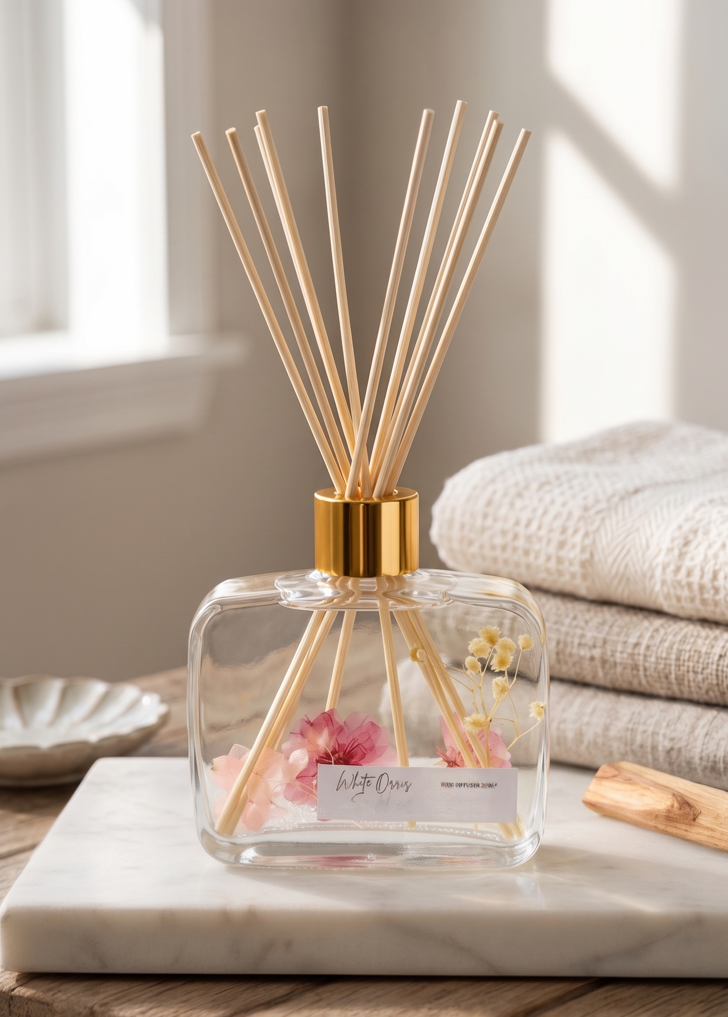 Botanical Reed Diffuser 6.8oz– Natural Home Fragrance & Decor