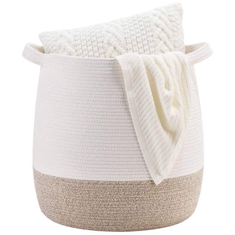 Japanese Style Cotton Rope Woven Storage Basket