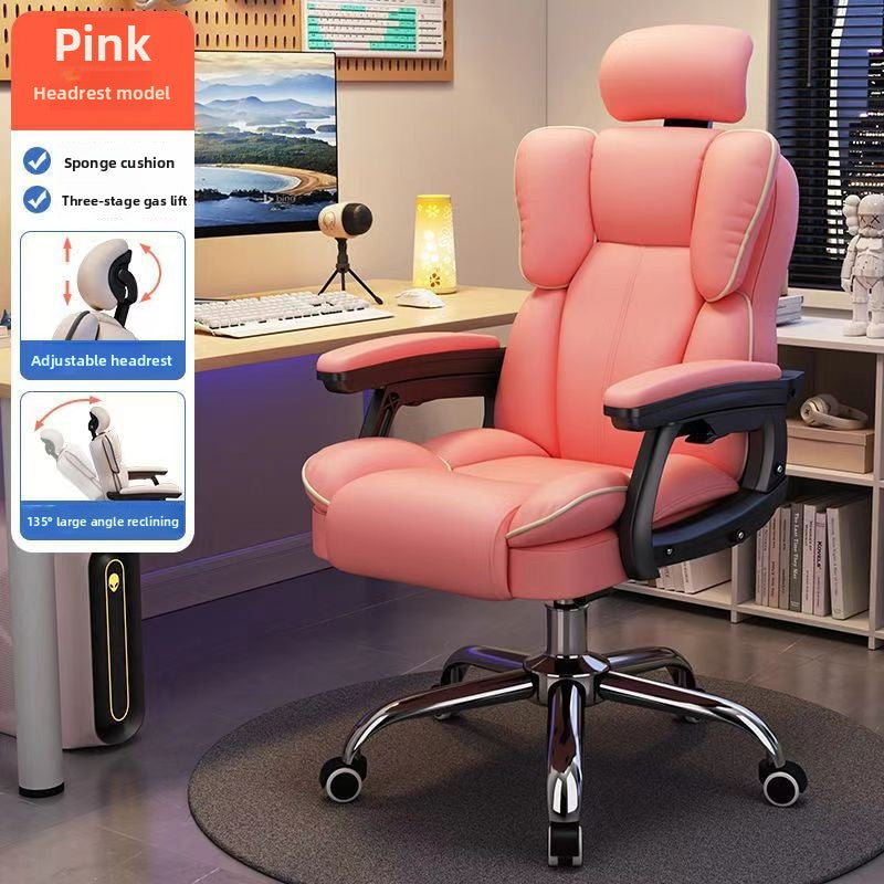 Ergonomic Swivel Office Chair with Adjustable Features