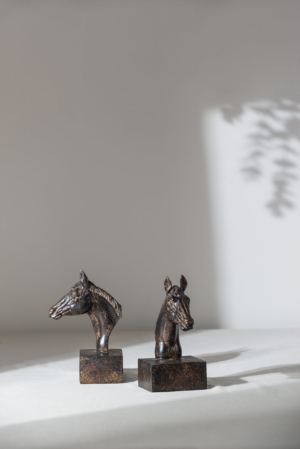 S/2 5.1x4x8" Horse Bookends