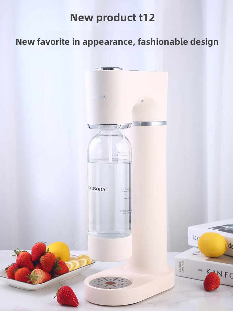 Cocosoda Sparkling Water Maker with Adjustable Carbonation