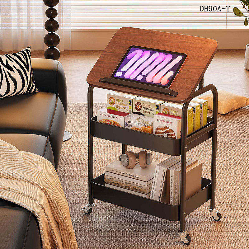 Movable Multi-Tier Storage Cart with Wheels