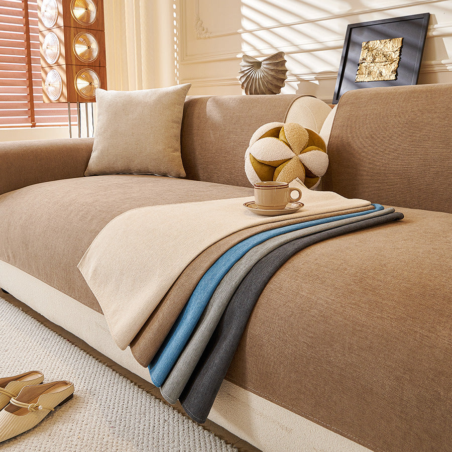 Chenille Sofa Cushion Cover