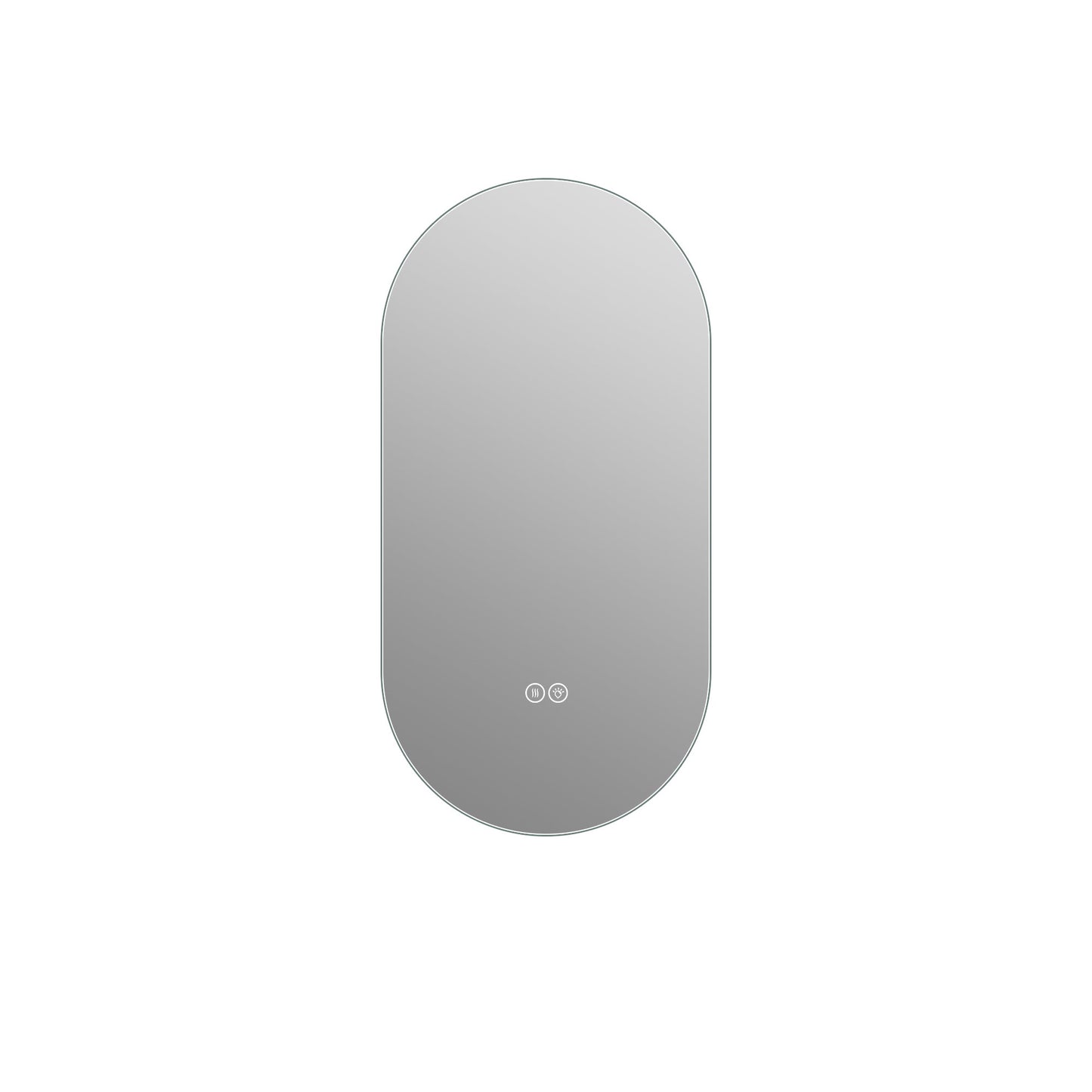 48*30 Inch Smart Wall Mounted LED Bathroom Mirror