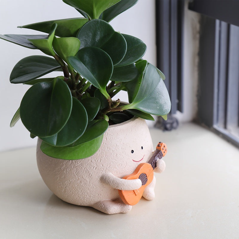 Resin Flowerpot