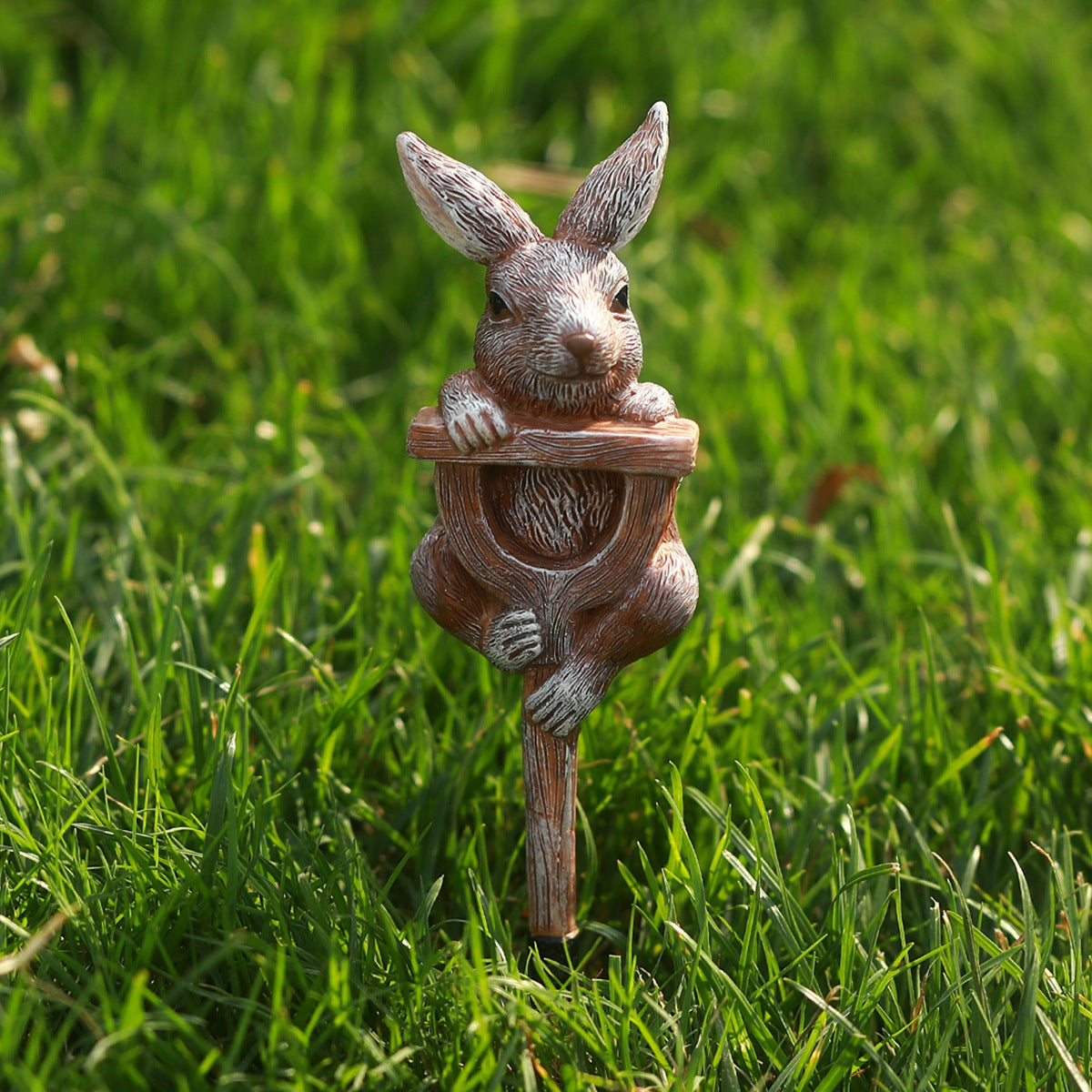 Cross-Border Creative Frog, Rabbit, Turtle, Gnome Shovel Outdoor Garden Flower Pot Decoration Craft Ornament