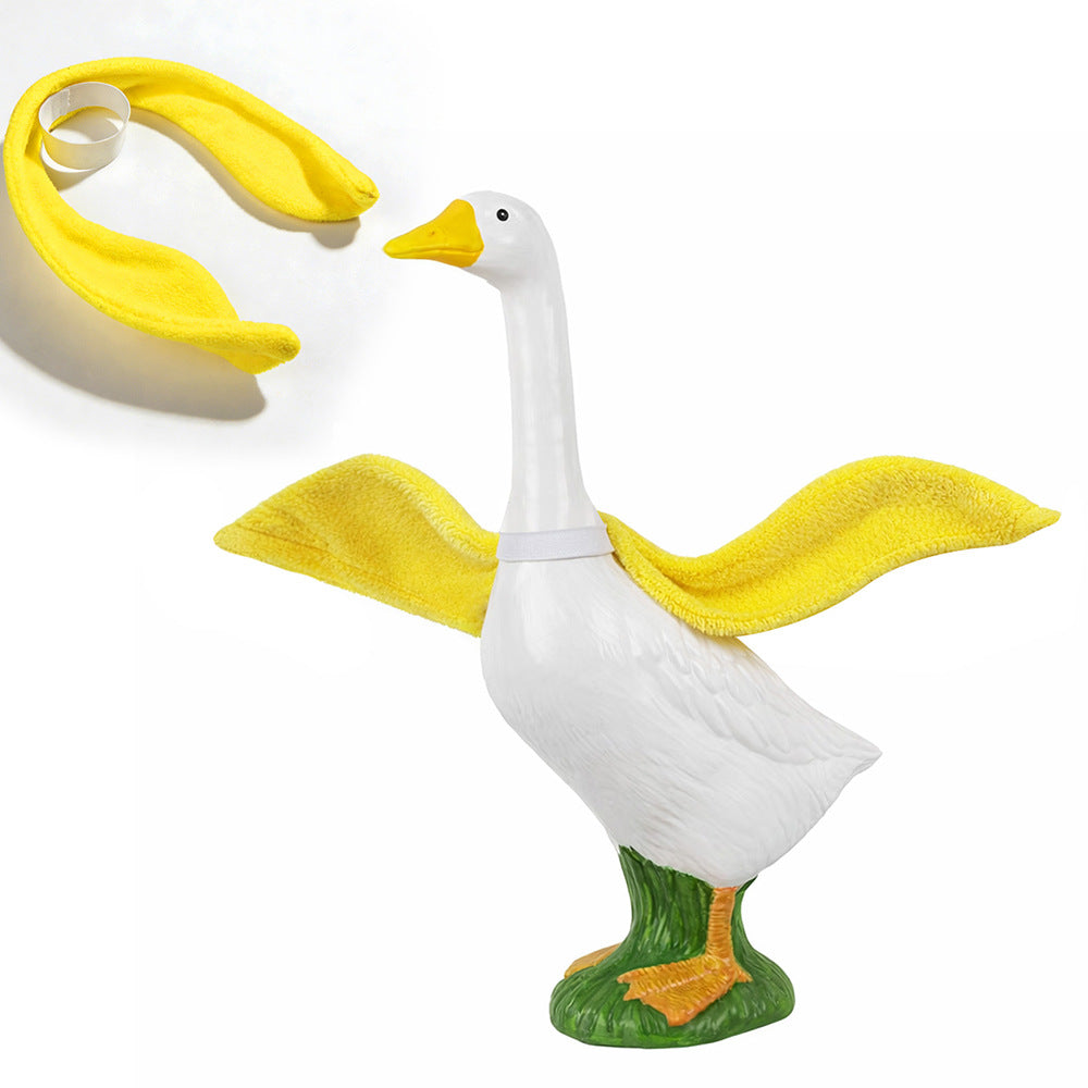 Porch goose wing decoration