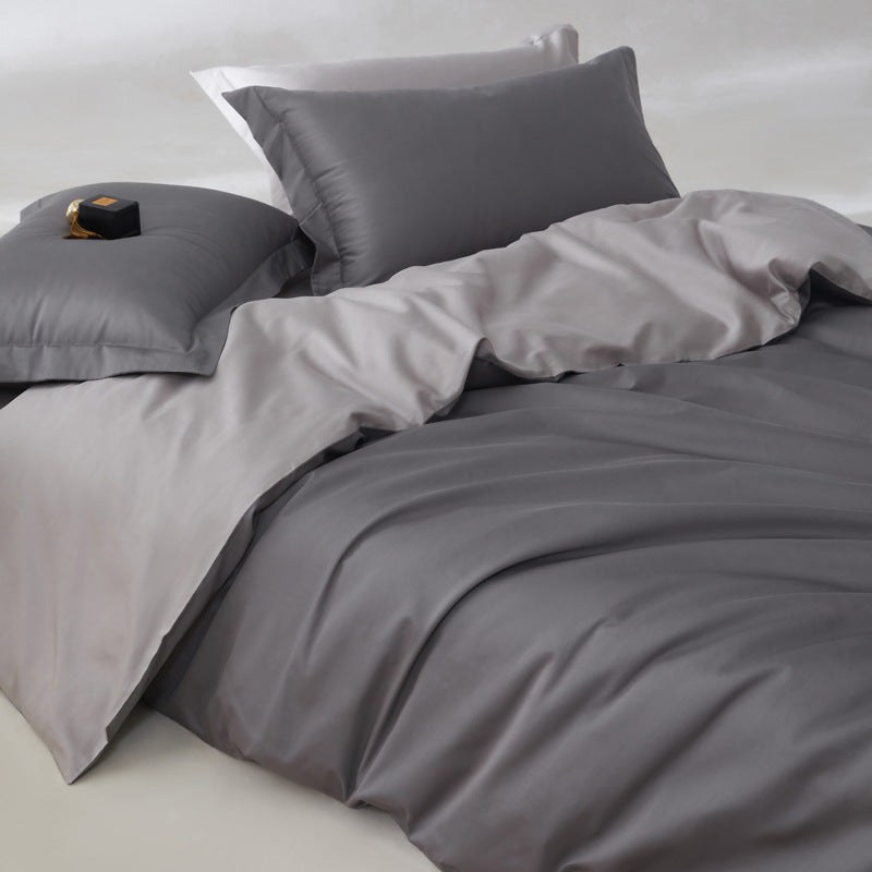 Luxury 60-count Satin Long-staple Cotton Bedding Set