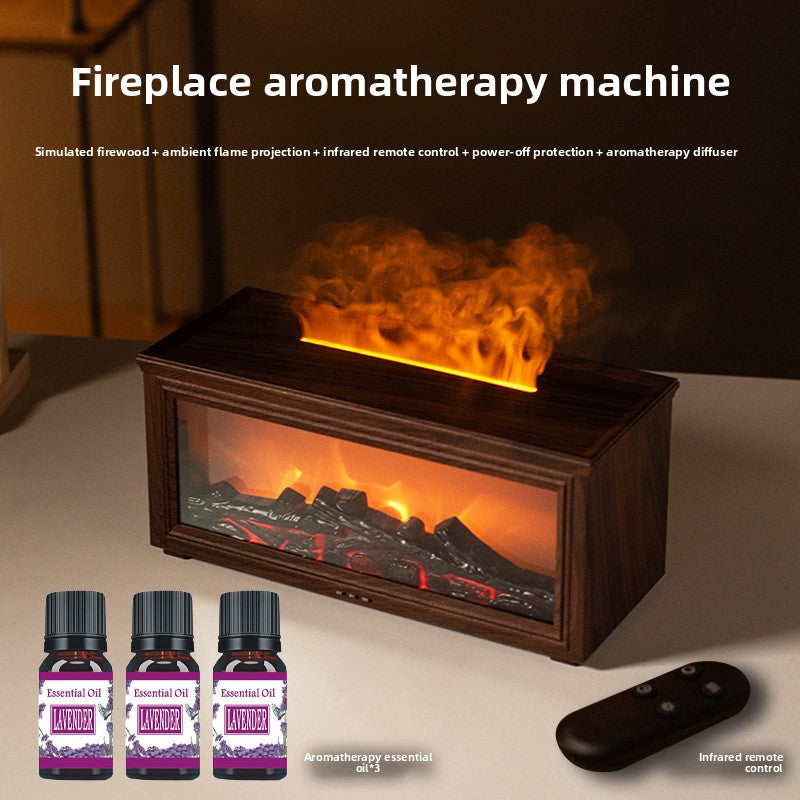 Fireplace Aromatherapy Machine Spray Humidifier