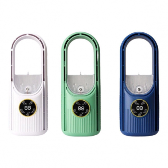 Portable USB Air Cooler with Humidifier and Timer