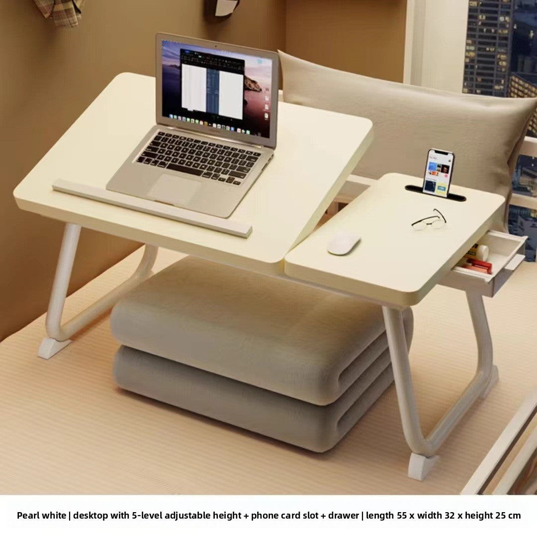 Adjustable Laptop Desk with Cup Holder
