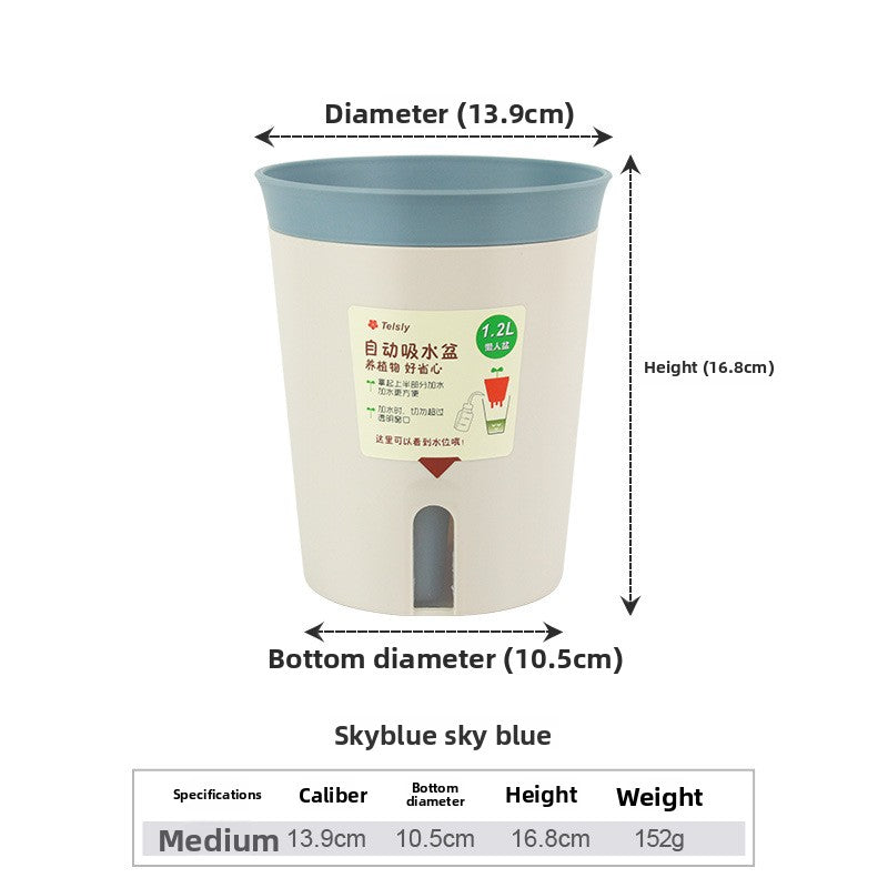 plastic flower pot