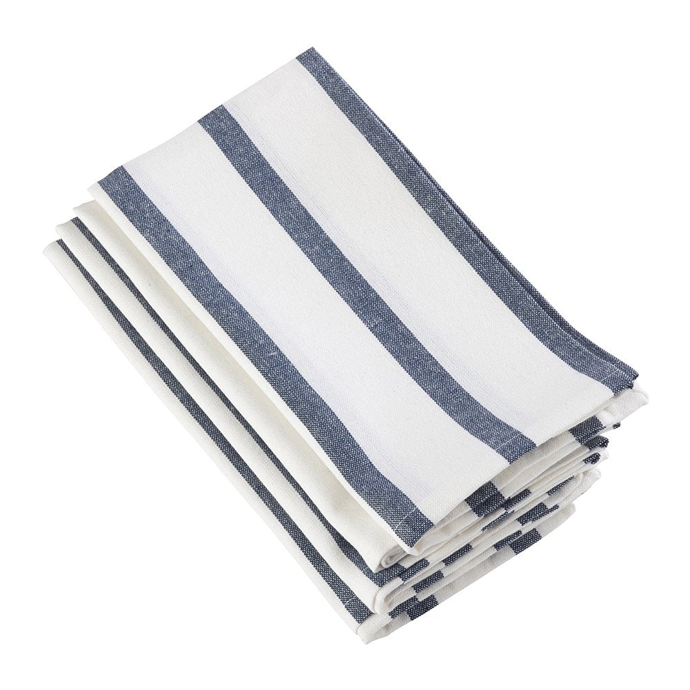 Fennco Styles Bellaria Collection Ribbed Tassel Reversible Table Linen Tablecloth