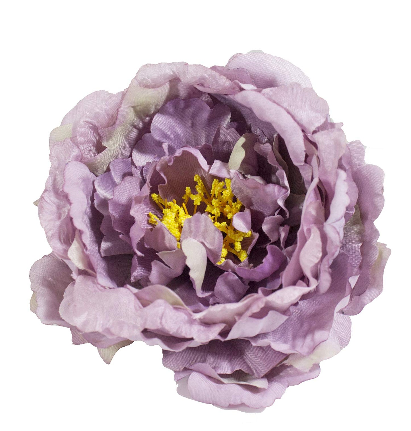 Fennco Styles Handmade Peony Napkin Rings, Set of 4 - Violet Flower Decorative Napkin Holders for Home, Dining Table, Banquet, Family Gathering, Holiday and Special Occasion
