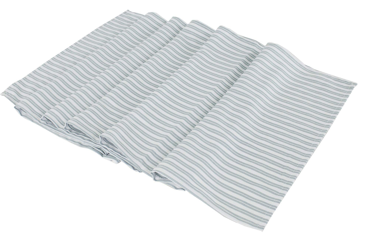 Fennco Styles Classic Striped Tablecloth for Everyday Use, Family Gathering, Special Events and Home Décor