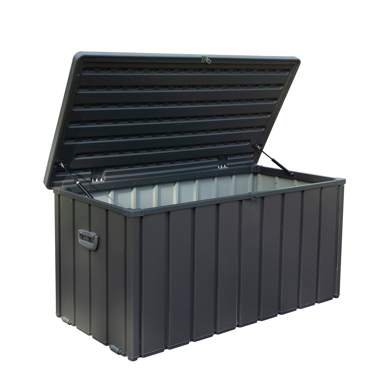 120 Gallon Outdoor Storage Deck Box Waterproof, Large Patio Storage Bin