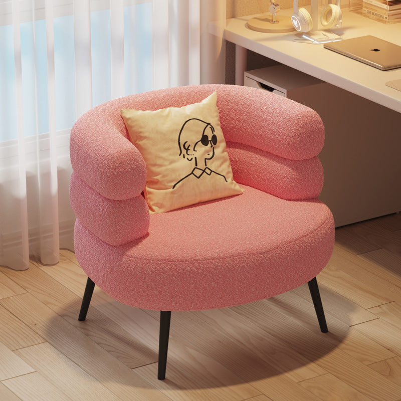 Nordic Velvet Single Sofa Chair