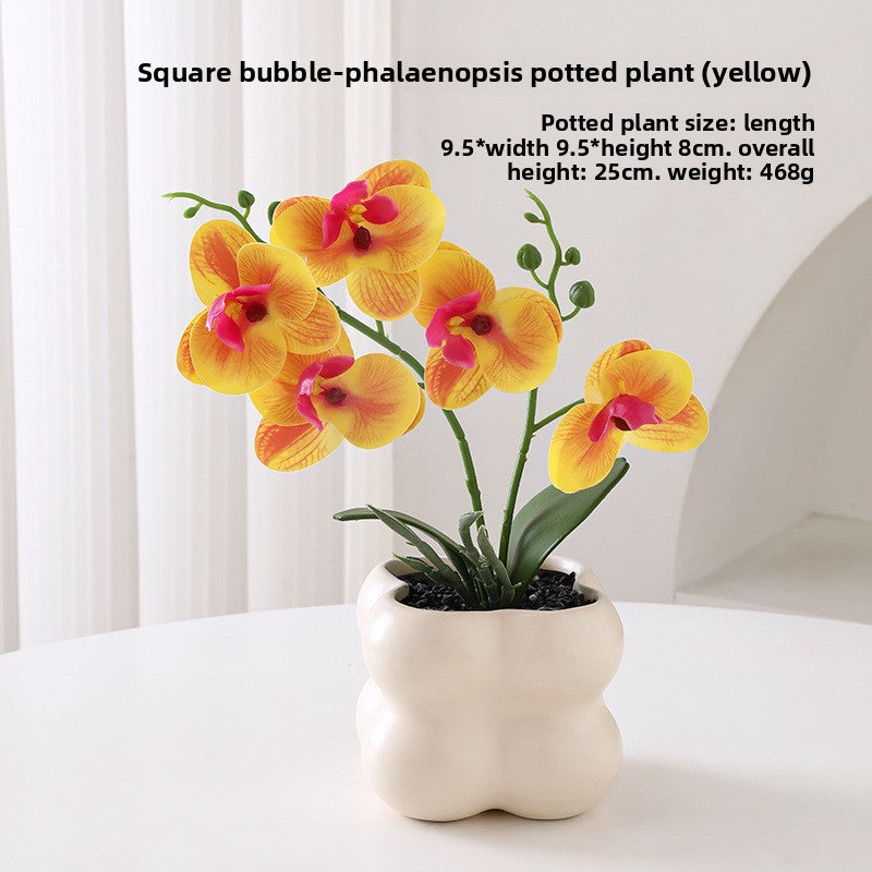 Small pot plant ornaments