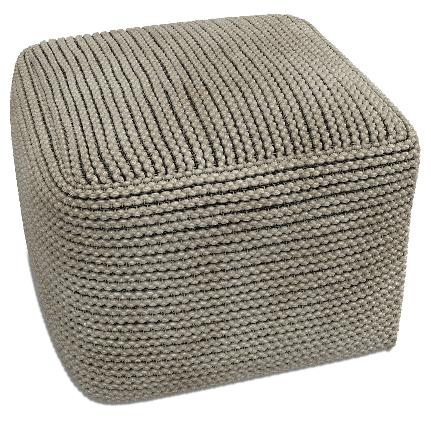 Eastmont 18 Inch Wide Square Pouf