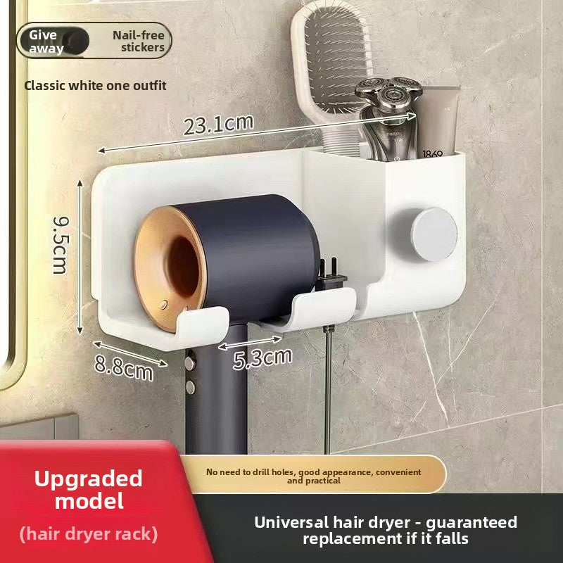 Wall Mounted Bathroom Organizer Rack