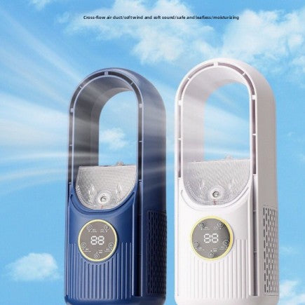 Portable USB Air Cooler with Humidifier and Timer